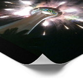 Happy Nieuwjaar afdrukken Poster (Hoek)