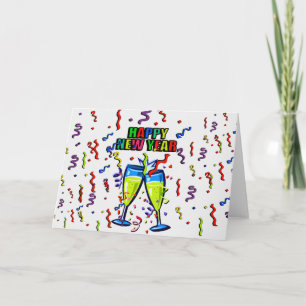 Happy Nieuwjaar Day_Kaart Feestdagen Kaart
