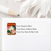  Happy Nieuwjaar Kittens Etiket (Insitu)