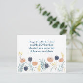 Happy Non-Moederdag grapje Briefkaart (Staand voorkant)