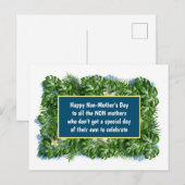 Happy Non-Moederdag grappig Briefkaart (Voorkant / Achterkant)