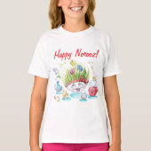Happy Noroez Haft Sin grappige tafel T-shirt (Voorkant)