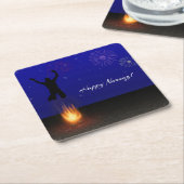 Happy Norooz Chahar-Shanbeh-Suri Kartonnen Onderzetters (Schuin)