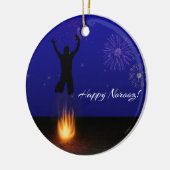 Happy Norooz Chahar-Shanbeh-Suri Keramisch Ornament (Links)