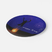 Happy Norooz Chahar-Shanbeh-Suri Papieren Bordje (Gekanteld)