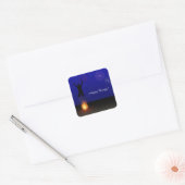 Happy Norooz Chahar-Shanbeh-Suri Vierkante Sticker (Envelop)