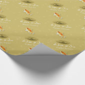 Happy Norooz Fish Persian nieuwjaarswerkdocument Cadeaupapier (Hoek)