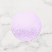 Happy Norooz Paarse Hyacinth Heart Lovely Bouquet Confetti (Kleine voorkant)