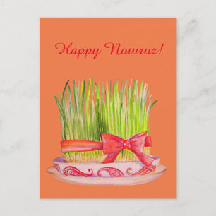 Happy Norooz Sabzeh Briefkaart