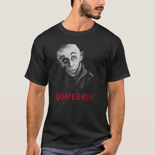 Happy Nosferatu T-shirt (Voorkant)
