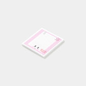 Happy Notes Pink: Kawaii Notes (Schuin)