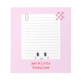 Happy Notes Pink: Kawaii Notitieblok