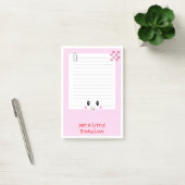 Happy Notes Pink: Kawaii Sticky Notes (Kantoor)