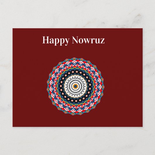 Happy Nowruz Briefkaart (Voorkant)