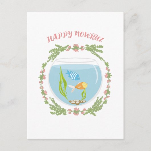 Happy Nowruz Briefkaart (Voorkant)