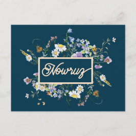 Happy Nowruz Floral Briefkaart