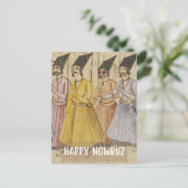 Happy nowruz kaart - Perzisch (Iraans) Nieuwjaar (Staand voorkant)