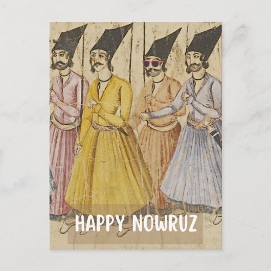 Happy nowruz kaart - Perzisch (Iraans) Nieuwjaar (Voorkant)