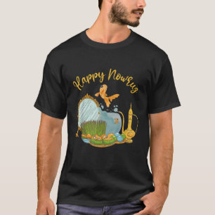 Happy Nowruz Mubarak Koerdistan Pakistan en Iran N T-shirt