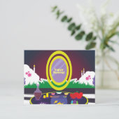 Happy Nowruz nieuwjaar Briefkaart (Staand voorkant)