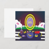 Happy Nowruz Persian Nieuwjaar (Voorkant / Achterkant)