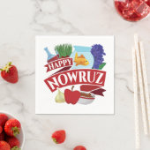 Happy Nowruz Persian Nieuwjaar Servet (Insitu)