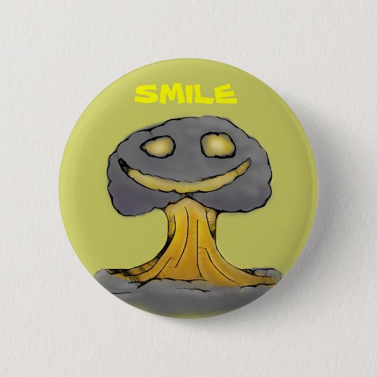 Happy Nuke Ronde Button 5,7 Cm (Voorkant)