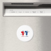 Happy Number 17 Magneet (Insitu (Vaatwasser))
