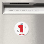 Happy Number 1 Magneet (Insitu (Vaatwasser))