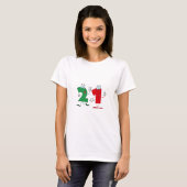 Happy Number 21 T-shirt (Voorkant volledig)