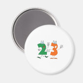 Happy Number 23 Magneet (Voorkant / Achterkant)