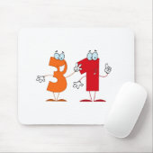 Happy Number 31 Muismat (Met muis)