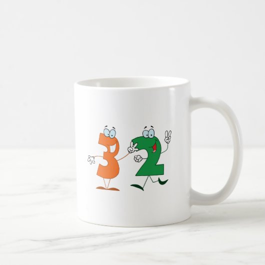 Happy Number 32 Koffiemok (Rechts)