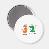 Happy Number 32 Magneet (Voorkant / Achterkant)
