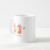 Happy Number 33 Koffiemok (Voorkant links)