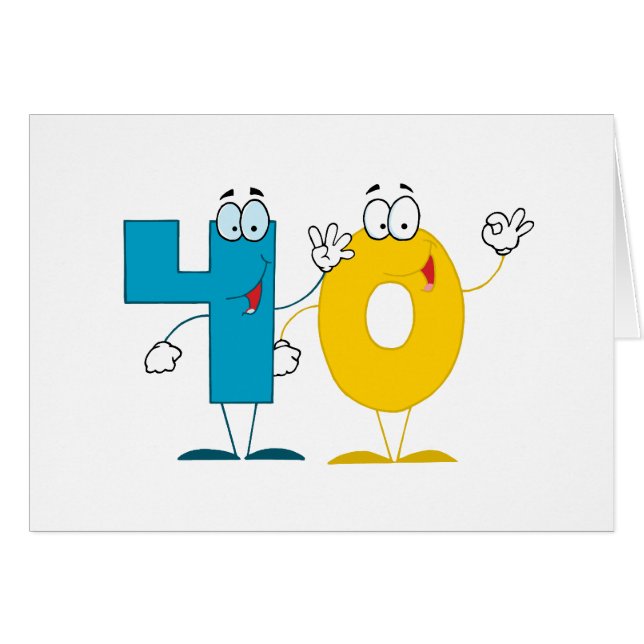 Happy Number 40 (Voorkant Horizontaal)
