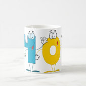 Happy Number 40 Koffiemok (Center)