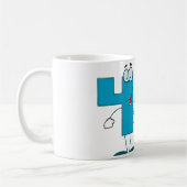 Happy Number 40 Koffiemok (Links)