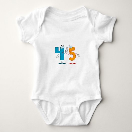 Happy Number 45 Romper (Voorkant)