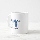 Happy Number 77 Koffiemok (Voorkant links)
