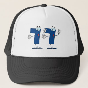 Happy Number 77 Trucker Pet