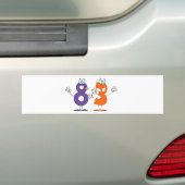 Happy Number 83 Bumpersticker (Op auto)