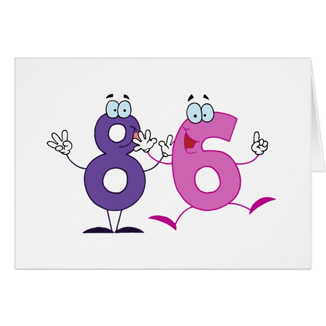 Happy Number 86 (Voorkant Horizontaal)