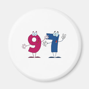 Happy Number 97 Magneet