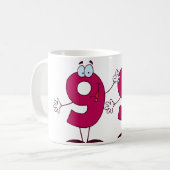 Happy Number 99 Koffiemok (Voorkant links)