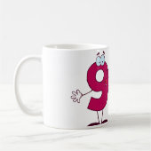 Happy Number 99 Koffiemok (Links)
