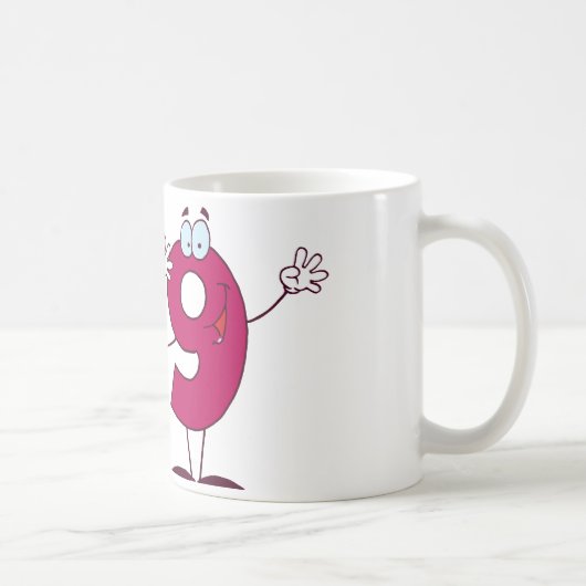 Happy Number 99 Koffiemok (Rechts)