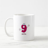 Happy Number 9 Koffiemok (Links)