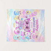 Happy Number Day 2026 Cute Calculator Design Wandkleed (Voorkant (horizontaal))