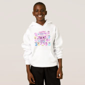 Happy Number Day Cute Calculator Math Hoodie (Voorkant volledig)